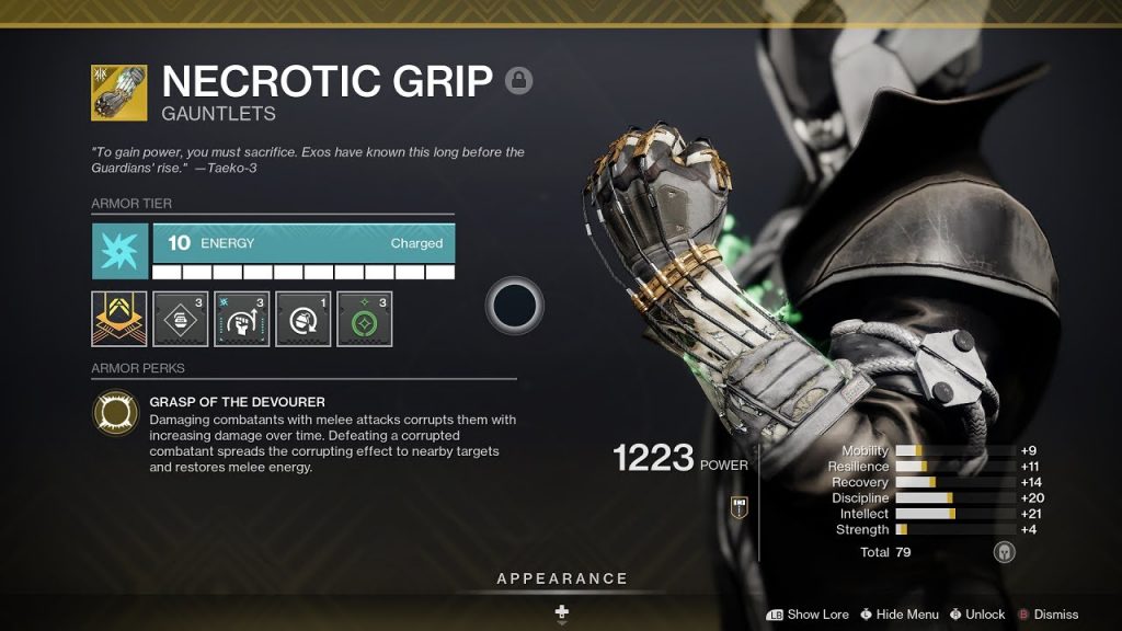 How to Get the Necrotic Grip in Destiny 2 Mmorpgm